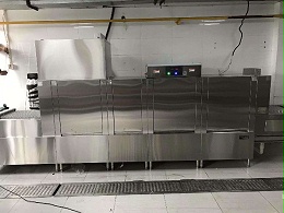 客戶案例|美潔爾長龍式洗碗機入駐煙臺龍湖葡醍禮堂