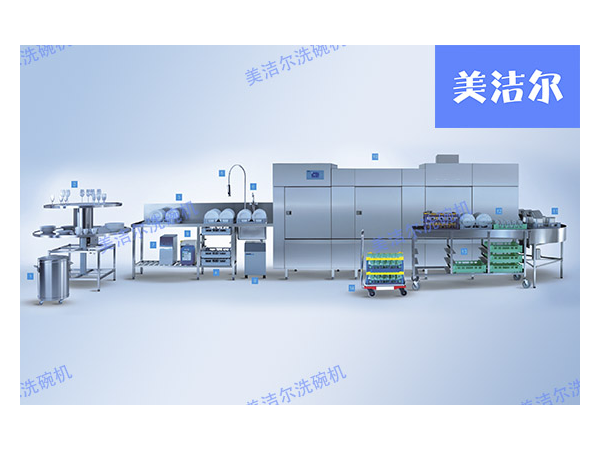 美潔爾科普|大型工廠洗碗機的技術含量確實這么高么？